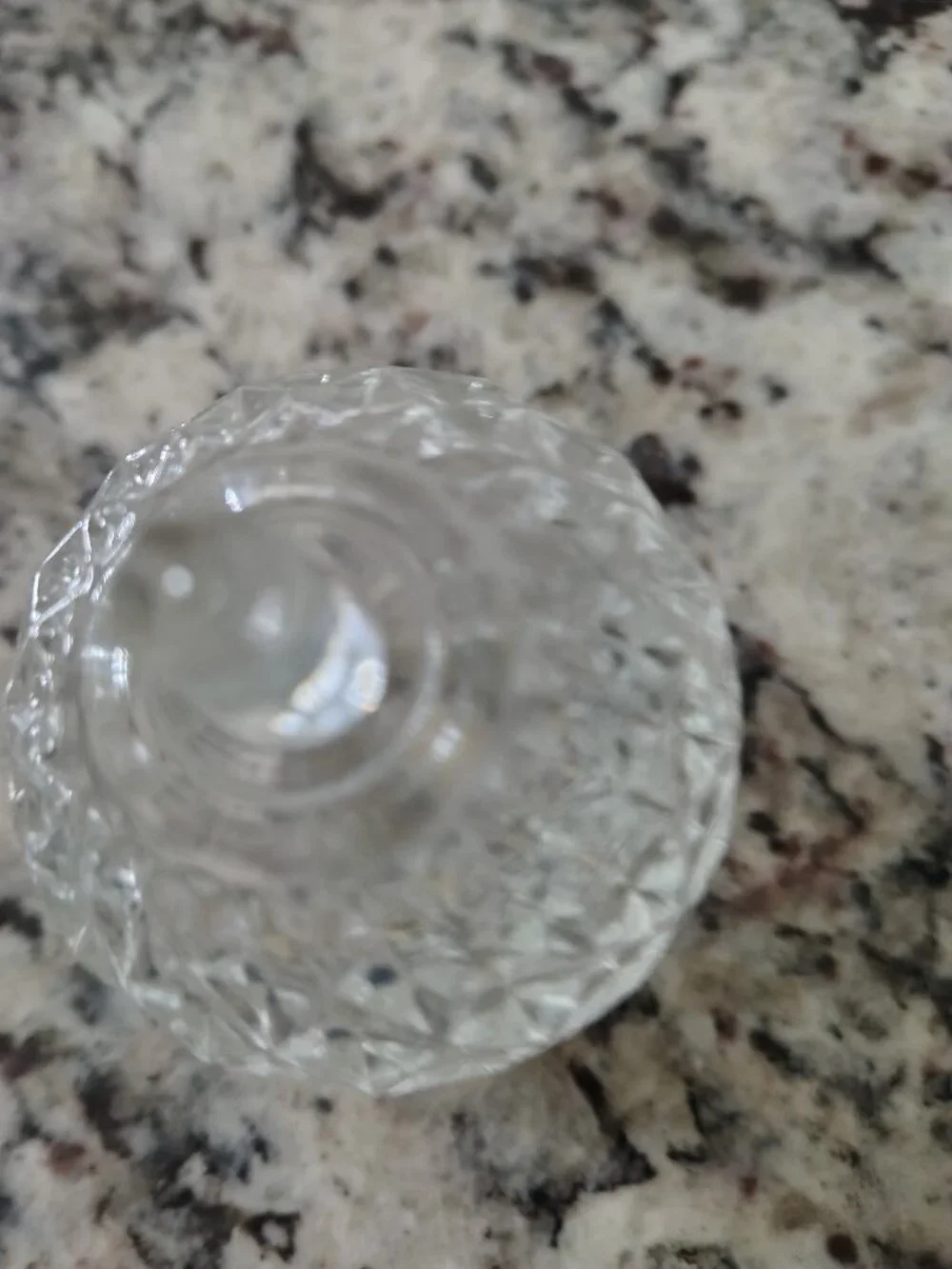 Round Box with Lid Glass  Lid Multipurpose